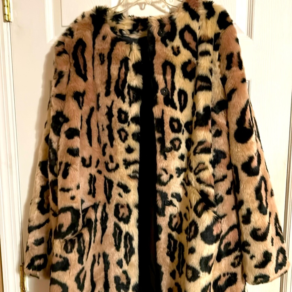 Ugg leopard print coat